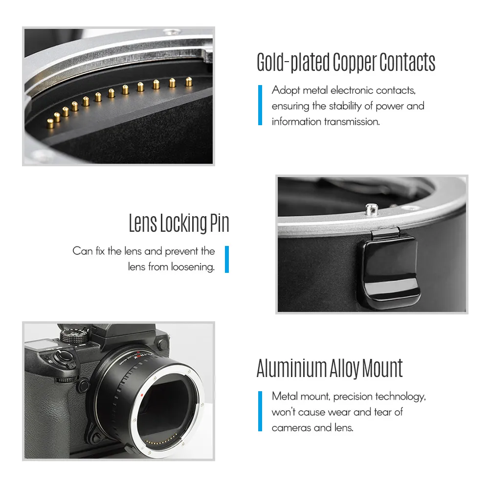 Viltrox DG-GFX 45 мм авто регулятор резкости кольцо макроудлинитель для Fujifilm GFX50R GFX 50S GFX100 GFX камера среднего формата