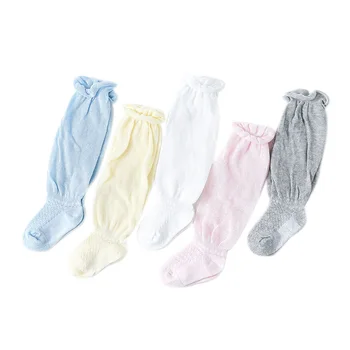 

Summer Ultra Thin Baby Stockings Boneless Loose Mouth Baby Socks Anti-Mosquito Over The Knee