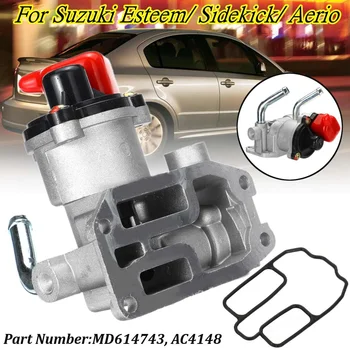 

6 Pin Idle Air Control Valve With Gasket For Suzuki Esteem Sidekick Aerio FOR Mitsubishi Mirage #MD614743 AC4148