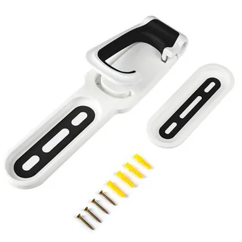 

Bike Wall Stand Holder Mount Max 18Kg Capacity Garage Bicycle Storage Wall Rack Stands Hanger Hook White and Black