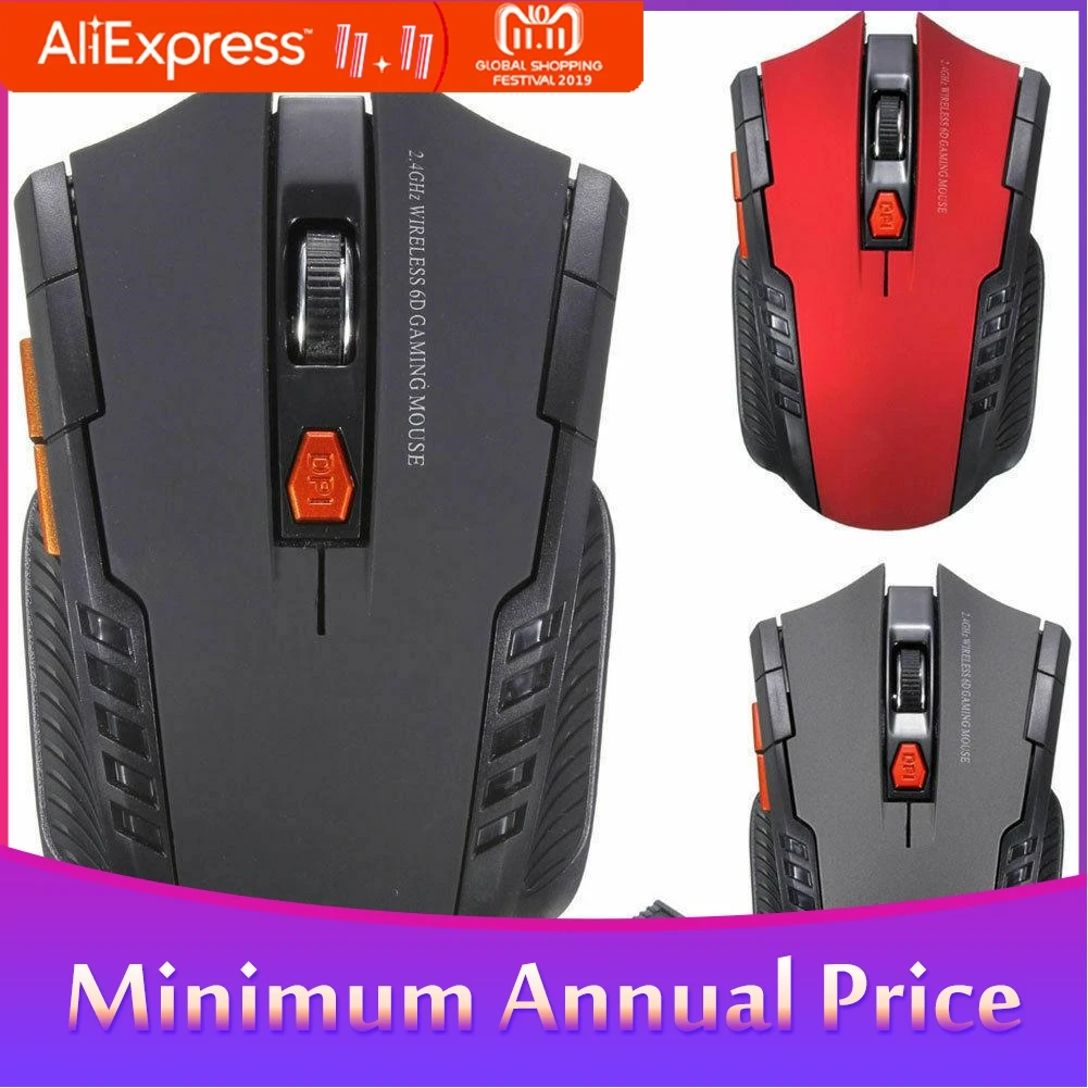 For mouse 2.4GHz Optical Gaming Mouse Mice with USB Receiver for PC Laptops Computer Gamer | Компьютеры и офис