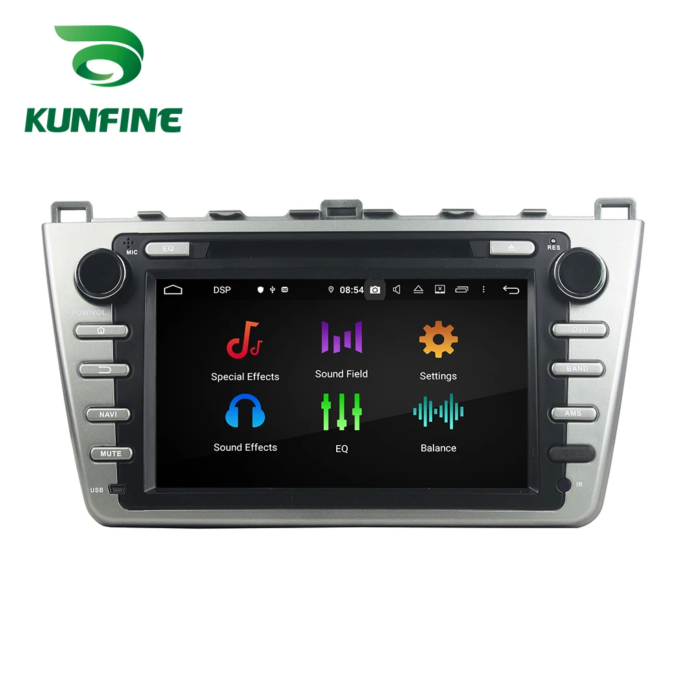 Android Car DVD GPS Navigation Multimedia Player Car Stereo For MAZDA 6 silver (1)