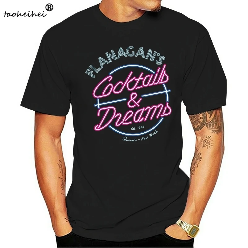 Футболка с принтом коктейлей мечты Брайан фланганы том круиз Ямайка Нью-Йорк |