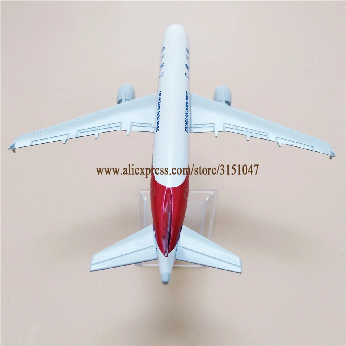 Авиационная модель самолета Sichuan Airlines A320 из металлического сплава, модель самолета Sichuan Airbus 320 Airways, модель самолета, детские подарки, 16 см