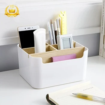 

Multifunctional Desktop Storage Box Remote Control Living Room Office Stationery Classification Storage Box YDHS