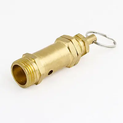 

Gold Tone 1/2 PT Male Threaded Pneumatic Quick Fittings w Key Chain