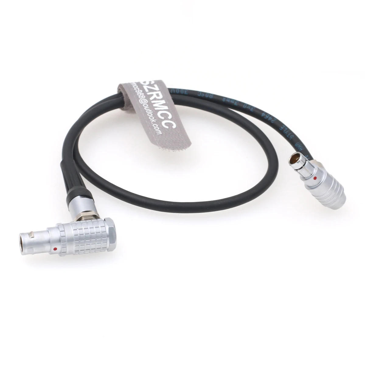 

Preston MDR-3 MDR-4 10 Pin to Right Angle Fischer 3 Pin Run/Stop Power Cable for RED ARRI Alexa Camera