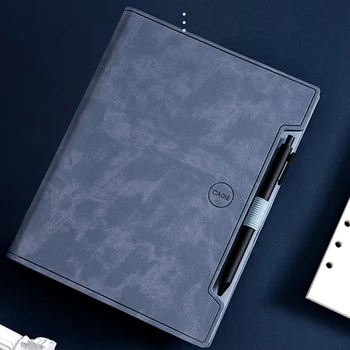 

Leather Journal Writing Notebook, 6 Ring Binder Refillable Diary Notepads,Business Planner Personal Organizer