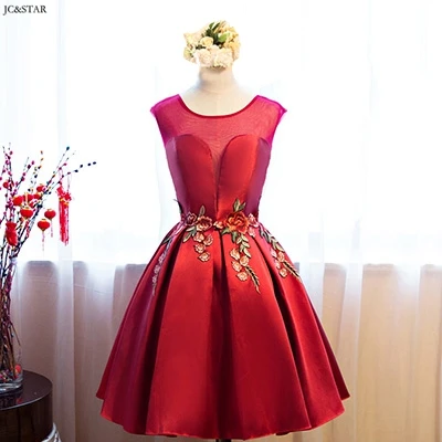 Vestiti eleganti donna cerimonia sera Новое Кружевное атласное платье подружки невесты с вышивкой цвета Алин