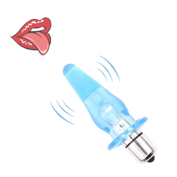 Smooth Anal Vibrator Dildo Butt Silicone Plug Prostate Massage Anal Beads Vibrator Sex Toys for Women Adult Products 2