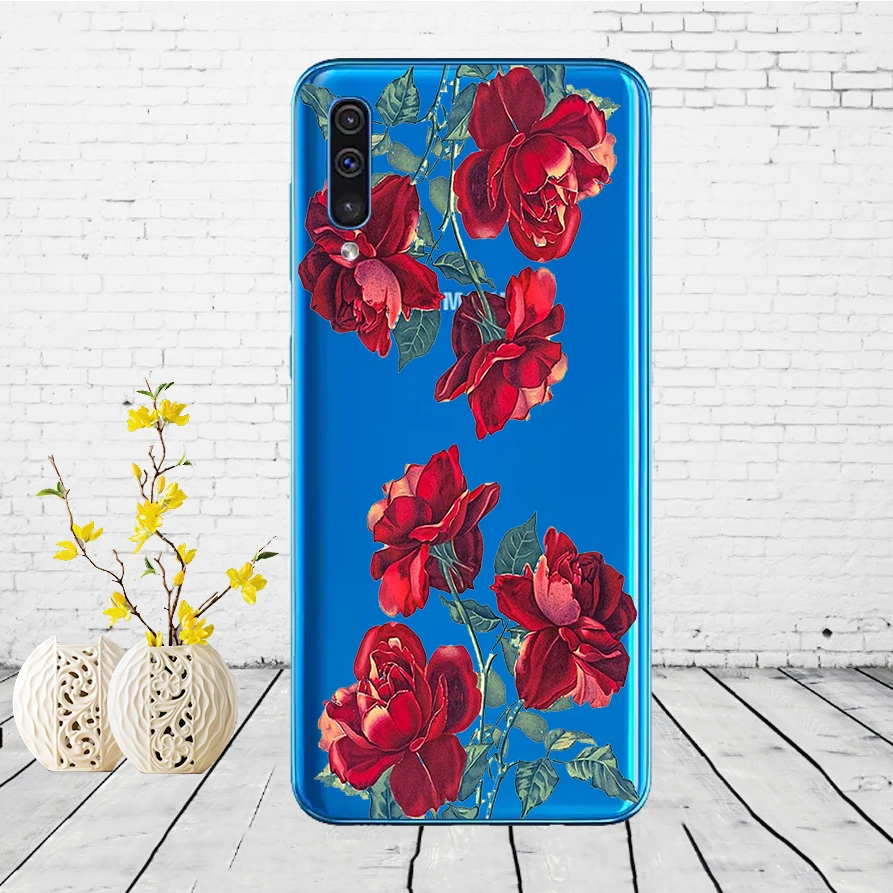 Чехол для samsung Galaxy A50 Силиконовая задняя крышка для телефона samsung A50 A30 SM-A305F A505 6,5 Fundas для Galaxy A305F A305 - Цвет: A8