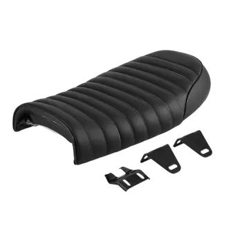 

Black/Coffee Motocycle Seat Covers Cafe Racer Seat Waterproof Leather Padded with Sponge for Honda CG Series for Yamaha Hot