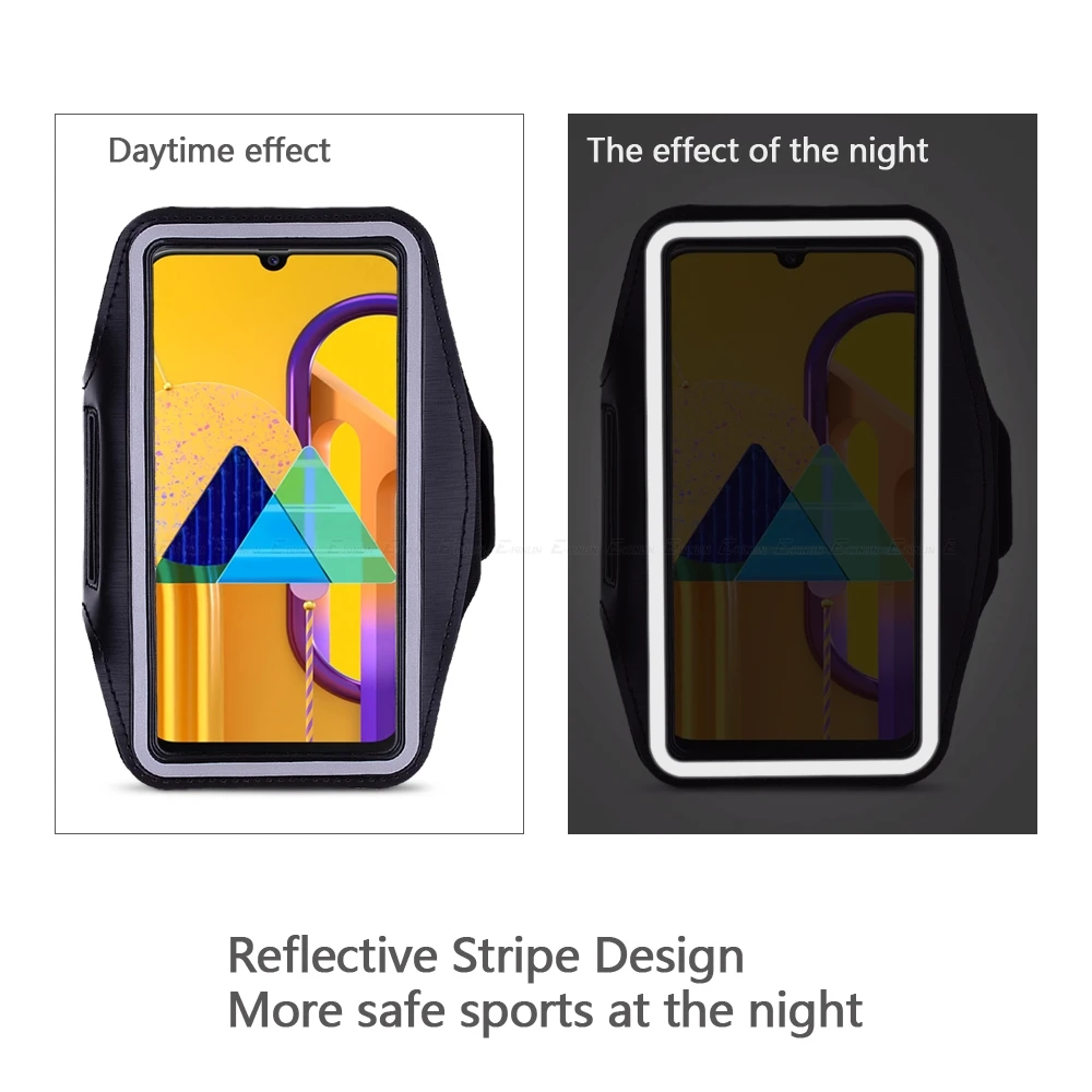 Чехол на руку для samsung Galaxy M10, M20, M30, M10s, M30s, M40, спортивный держатель для телефона, сумка