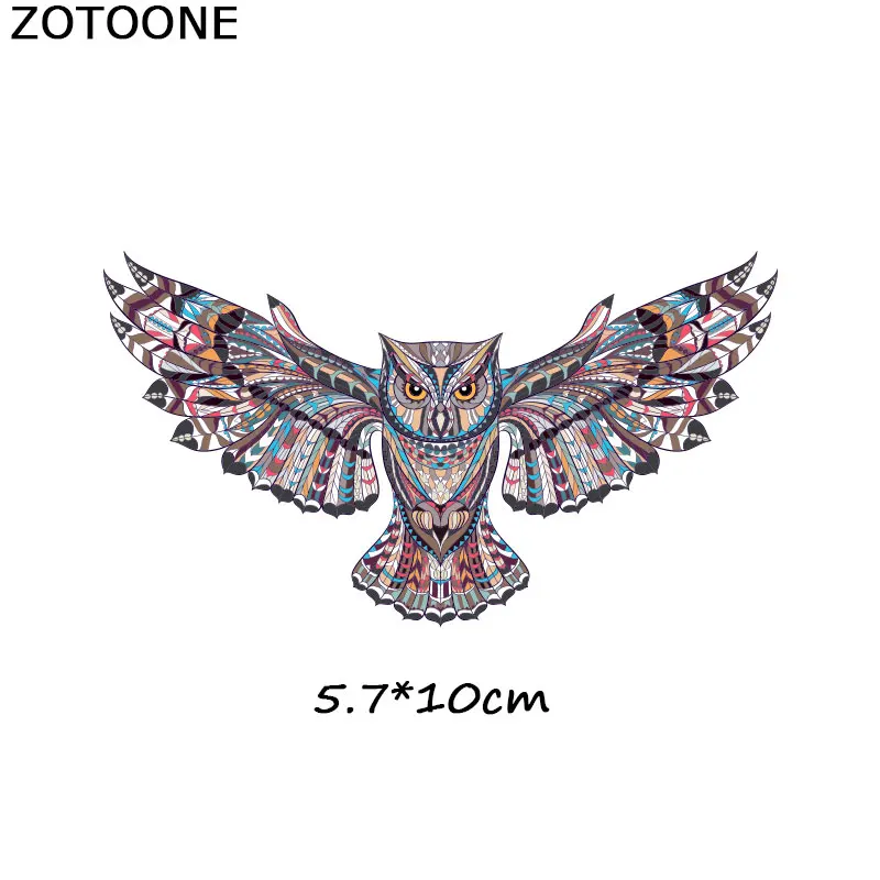 ZOTOONE наклейки с животными для железной одежды аксессуары DIY футболки Платья моющиеся теплопередачи - Цвет: ZT1067