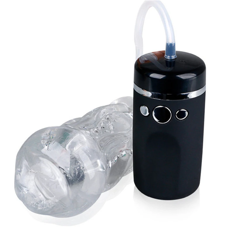 Electric Real Oral Clip Sucking Vibrator Artificial Vagina Deep Throat Blowjob Male Masturbator Sex Toys for Men Sex Machine 5