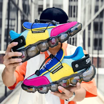 

2020 New Autumn Men Shoes Fashion Men Sneakers Comfortable Street Men Casual Shoes Rubber Hard-Wearing Men Shoes Trend Sneakers