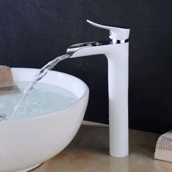 

European Waterfalls Faucet Basin Faucet Bathroom Cold And Hot Faucet