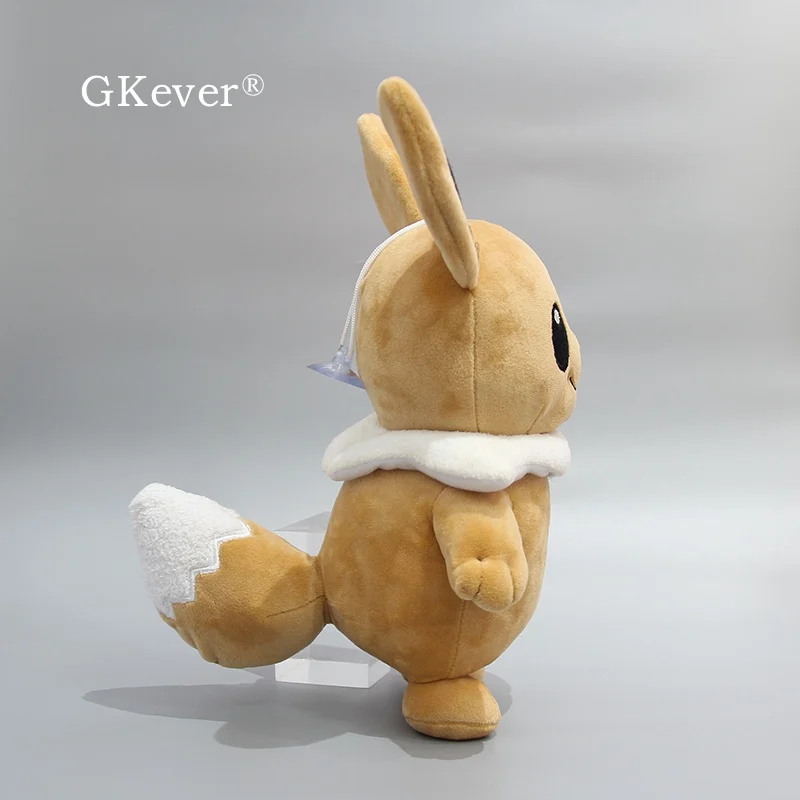 Новинка, 30 см, Eevee, плюшевая игрушка, кукла, высокое качество, Смеющийся кролик Eevee, плюшевые игрушки для детей, подарок на Рождество, день рождения