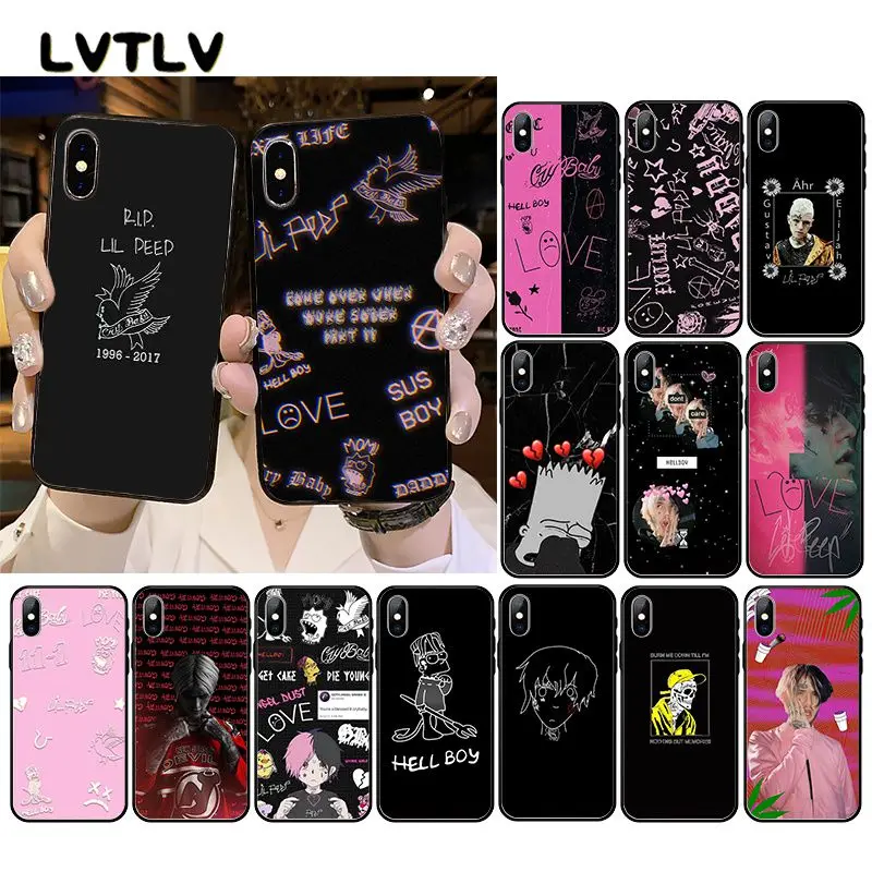 LVTLV Lil Peep hellboy Life is Beautiful Cry Baby чехол для телефона iPhone 11 pro XS MAX 8 7 6 6S Plus X 5 5S SE XR |