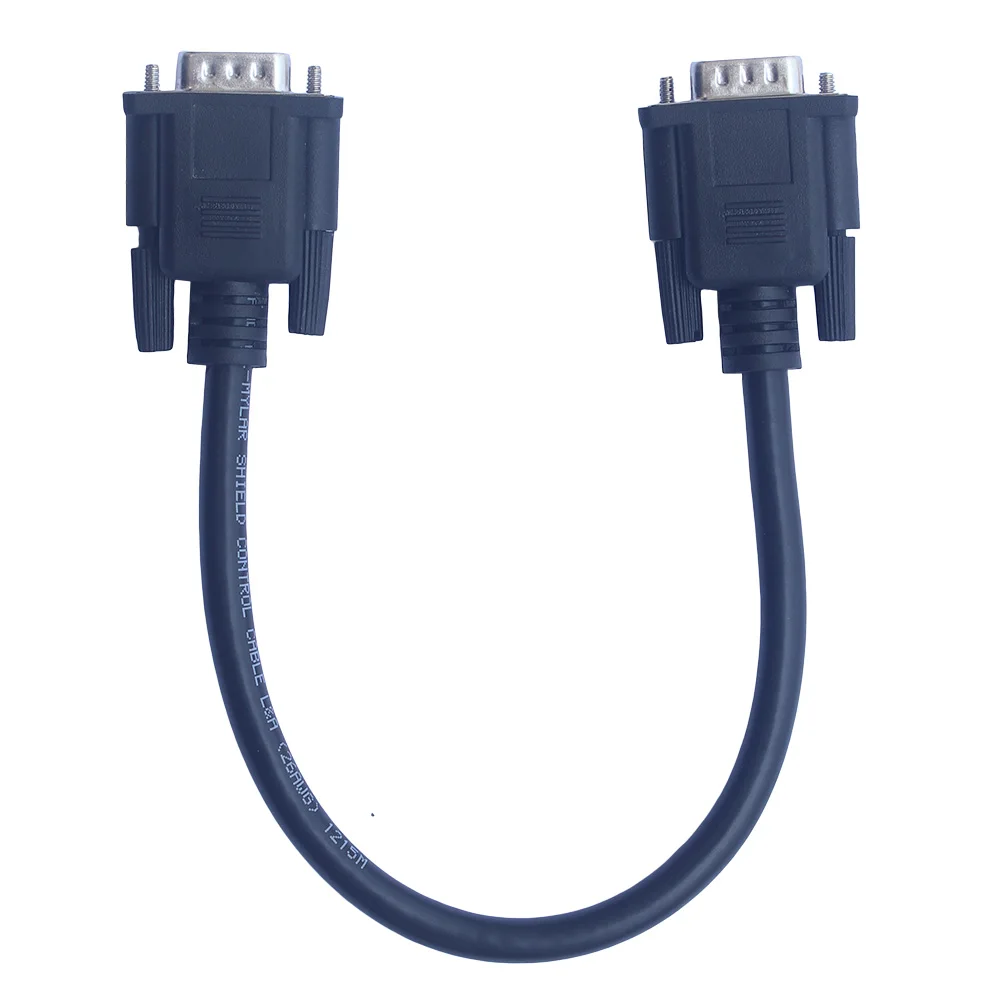 Black 30cm full 15Pin VGA D-Sub Short Video Cable Cord Male to Male M/M for Monitor Projector