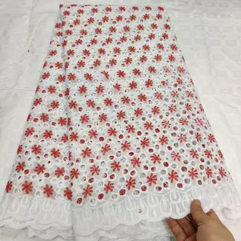 

High Quality African Lace Fabic Cotton Dry Lace Fabric With Stones French Swiss Voile Lace In Switzerland For Dresses JT3