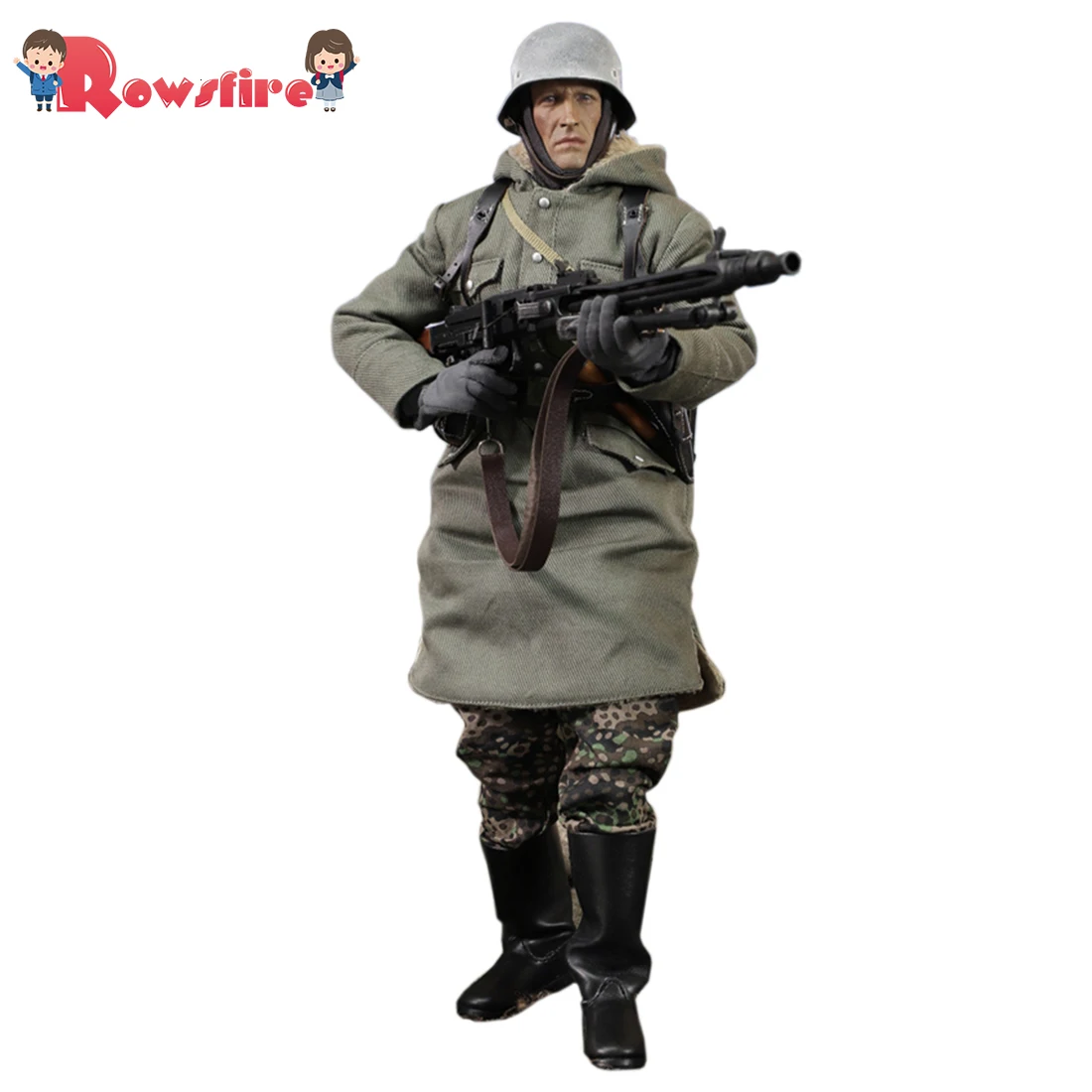 

30cm 1/6 Movable Military Soldier Model Realistic Headsculpt DIY Handmade Figure Model Kit