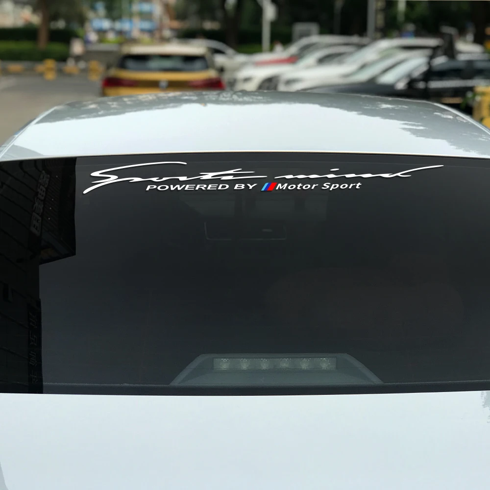 For BMW E46 E90 E60 E39 E36 E87 E92 E91 E34 F30 E10 F20 F30 G30 X1 X3 X5 X6 Car Stickers Front Rear Windshield Car Accessories