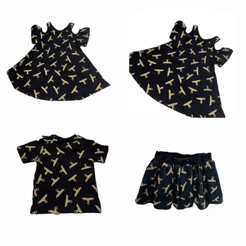 

ZMHYAOKE 2020 New Girls Casual Dresses Thanksgiving Toddler Girl Clothes My First Christmas Clothes SUMMER Party Girls Dresses