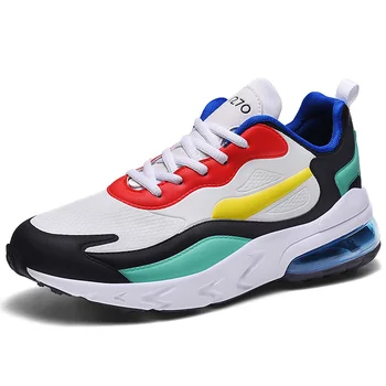

TOSJC Men Casual Shoes Spring Autumn Breathable Sneakers Men Air Cushion Mesh Sports Shoes Trend Trainers Men Shoes Big Size
