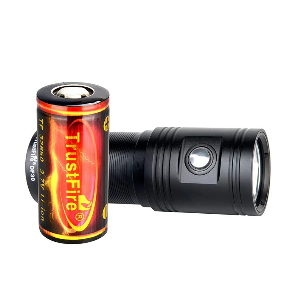 Horas de Tempo de Espera Metros de Profundidade de Mergulho Lanterna à Prova Luz de Preenchimento Mergulho Profissional Lanterna Três-cor 100 Ipx-8 Dwaterproof Água 10 9 de espera, lanterna profissional com três cores