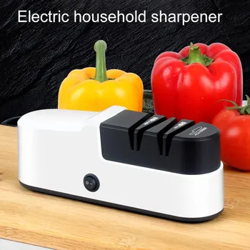 

(built in lithium ion battery) (including motor) electric knife sharpener automatic household sharpener
