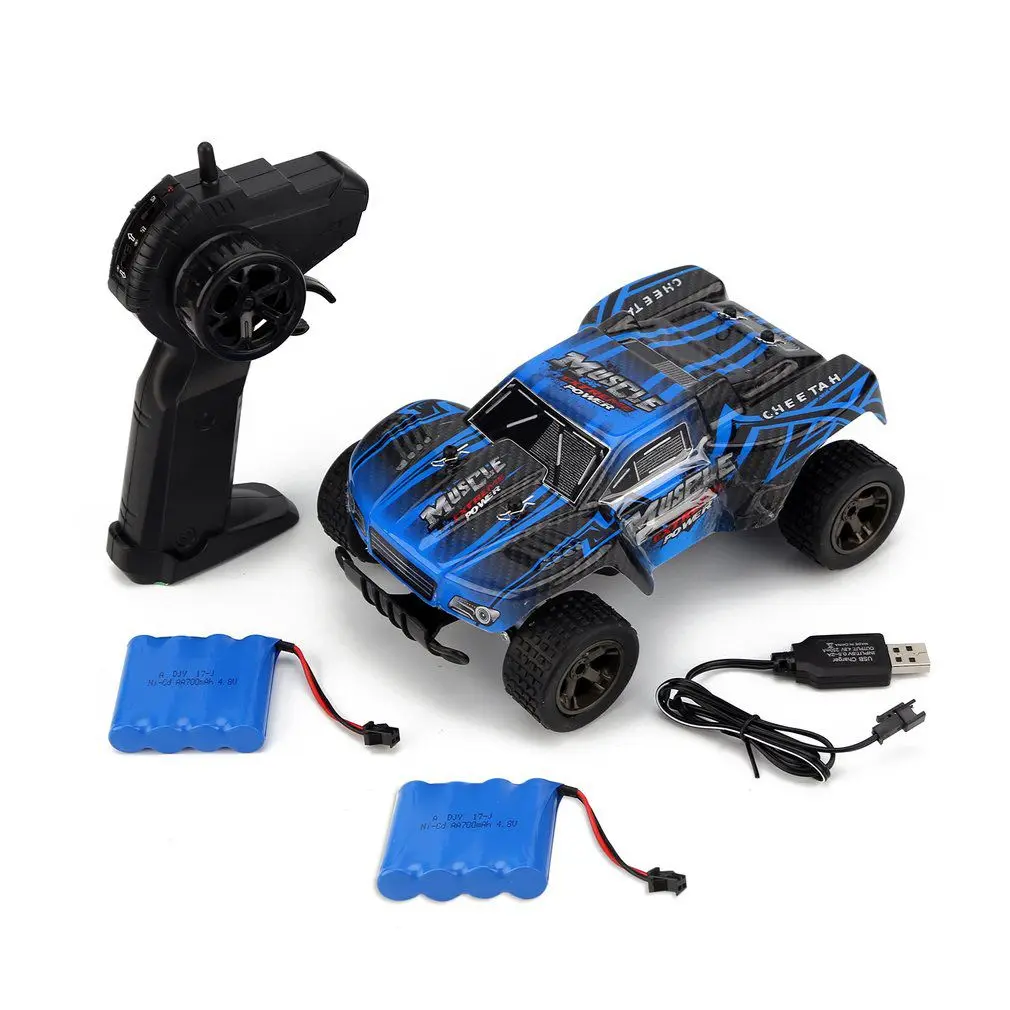LR-C005 Blue 2B Олень 1:18 автомобиль 20 км/ч 2 батареи пульт дистанционного управления модель внедорожник игрушка 2,4 ГГц скалолазание автомобиль - Цвет: LR-C005 Blue 2B