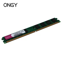 ONGY DDR2 2 ГБ 800 МГц Память ram Настольный ПК DIMM PC2-6400 памяти Высокая совместимость для Intel и AMD