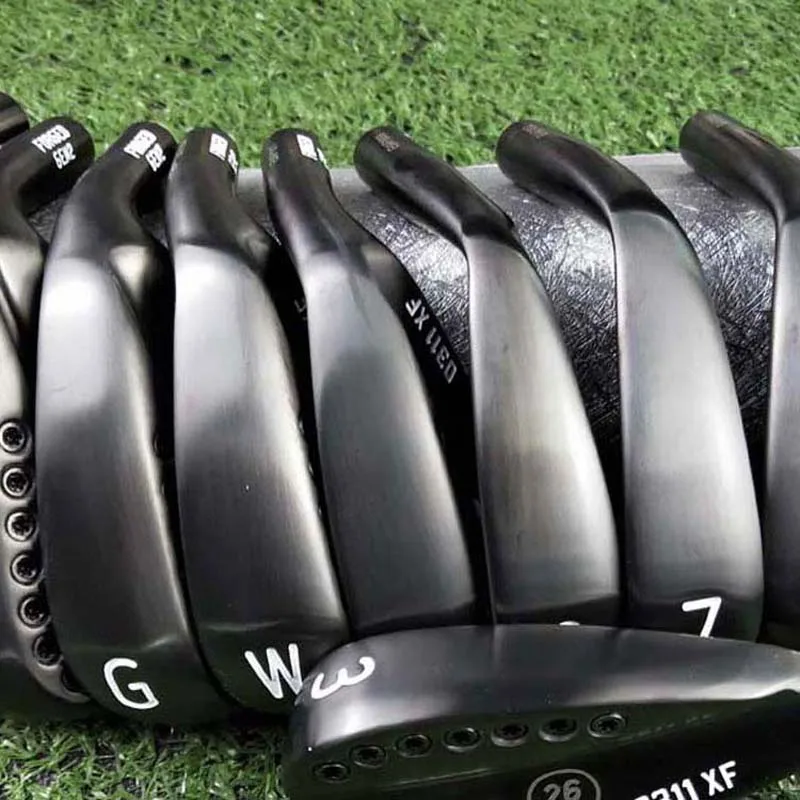 Клюшки для гольфа 0311XF GEN2 Skull Limited черные клюшки для гольфа 3-9, W, G, S, L, 11pes графитовый или стальной вал с крышкой на голову
