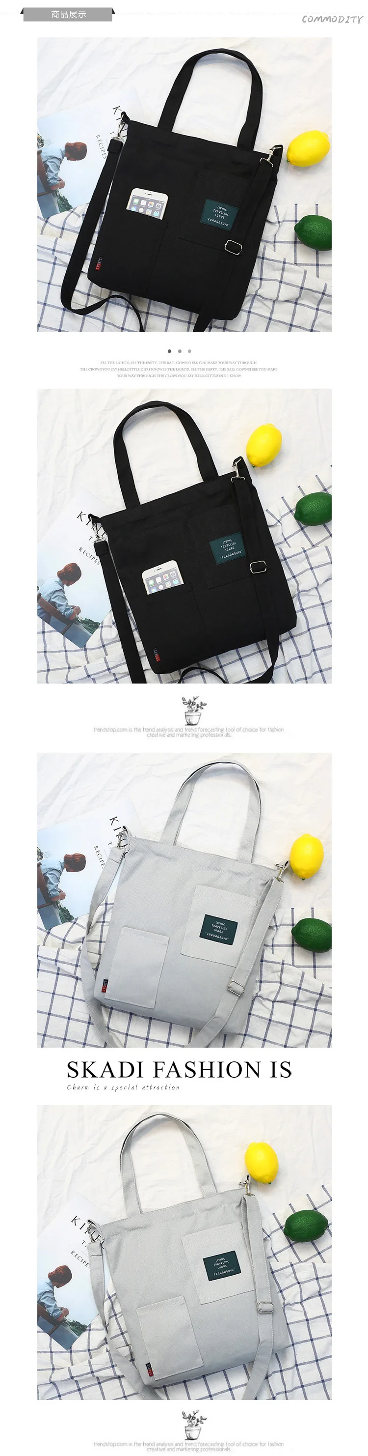 Парусиновая сумка с перекрестной каймой для Южной Кореи, дизайнерский ремешок, художественная и художественная универсальная Холщовая Сумка, сумка на одно плечо для Wo