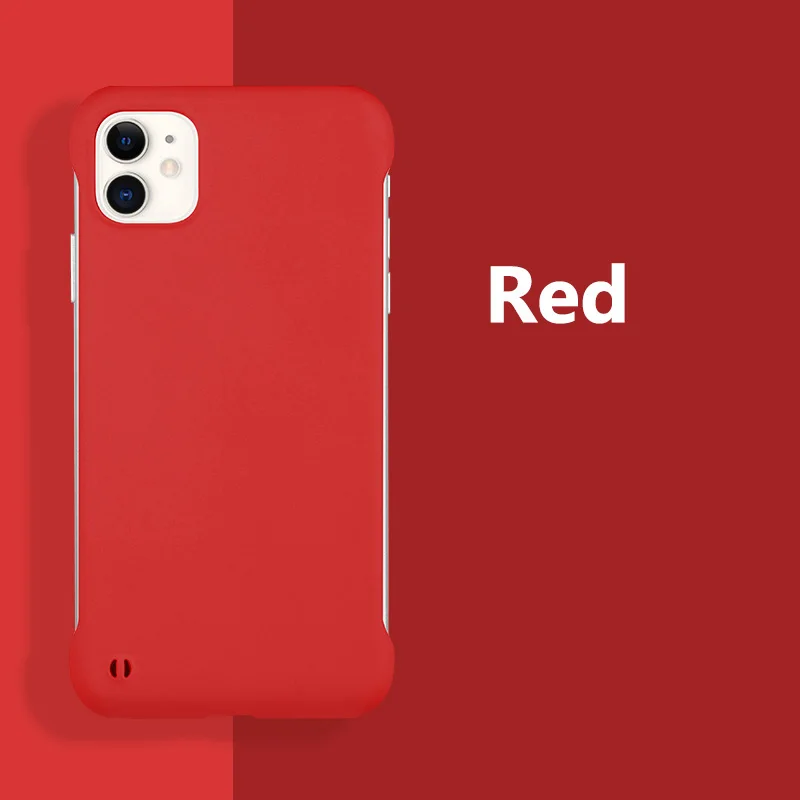 Slim Hard PC Frameless Phone Case For iPhone 13 12 11 Pro Max Mini XR XS X 6 6S 7 8 Plus SE 2 Shockproof Matte Solid Color Cover Slim Hard PC Frameless Phone Case For iPhone 13 12 11 Pro Max Mini XR XS X 6 6S 7 8 Plus SE 2 Shockproof Matte Solid Color Cover