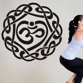 

Yoga Club Wall Sticker Decal Pattern Body-building Posters Vinyl Wall Decals Home Decoration Decor Mural Yoga Sticker
