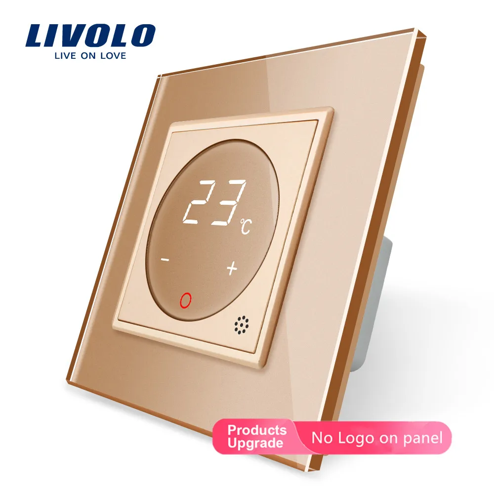  Livolo Smart Thermostat EU Standard Temperature Control floor heating thermostat 4 colors Crystal G - 32924191569