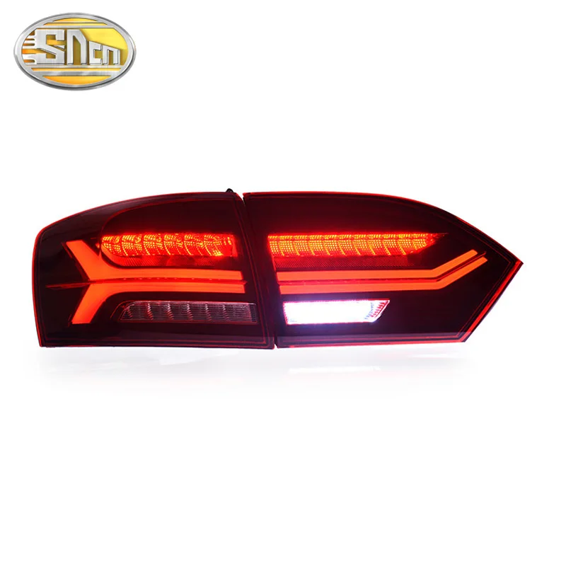 Для VW Jetta хвост светильник s 2012- для Volkswagen Jetta(Фольксваген Джетта) Mk6 светодиодный DRL динамический Стоп сигнал обратного светильник задний противотуманный фонарь