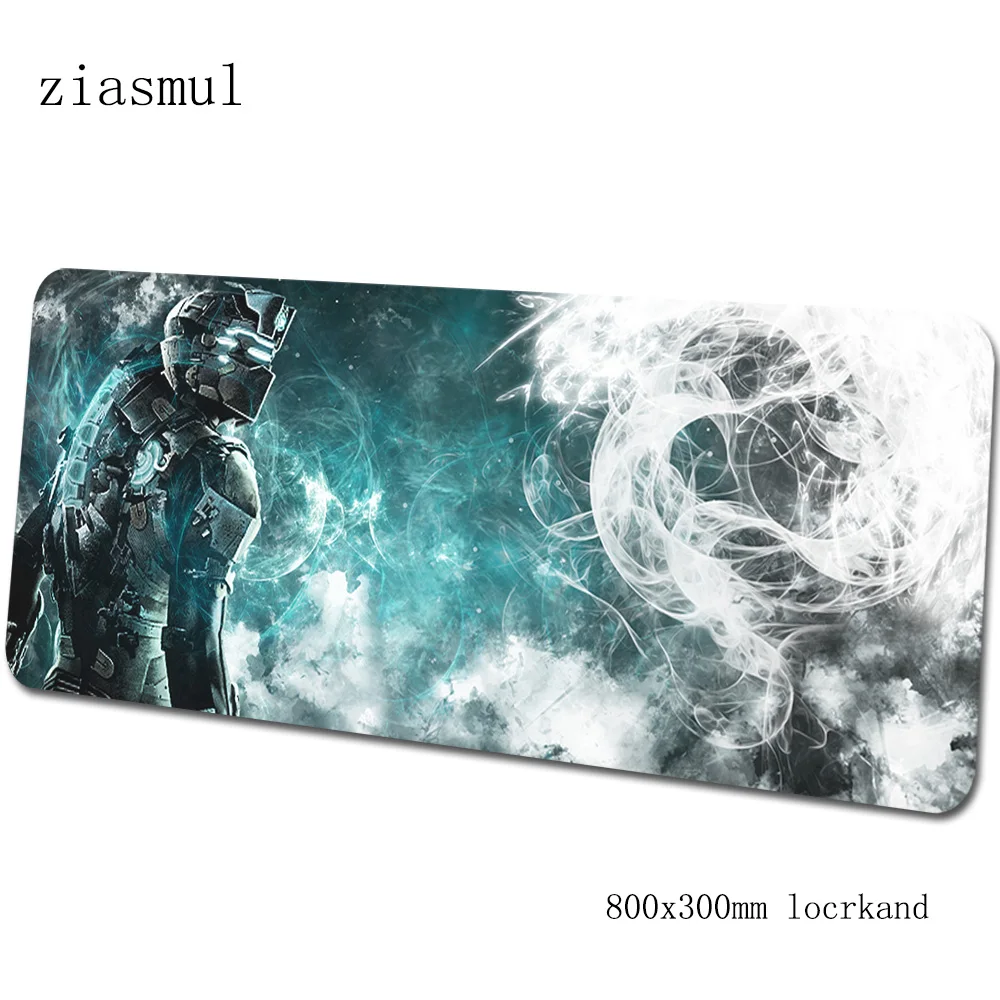 Dead space коврик для мыши 800x300x3 мм милый компьютерный коврик для мыши геймер геймпад pc gamer домашний игровой коврик для мыши Настольный коврик офисная мышь - Цвет: pattern 5