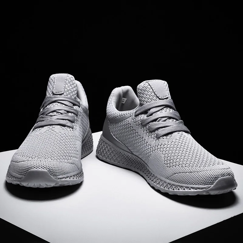 

Brand New Running Shoes For Men Air Cushion Mesh Breathable Wear-resistant Hot 2019 Fitness Trainer Sport Shoes Jogging Sneakers