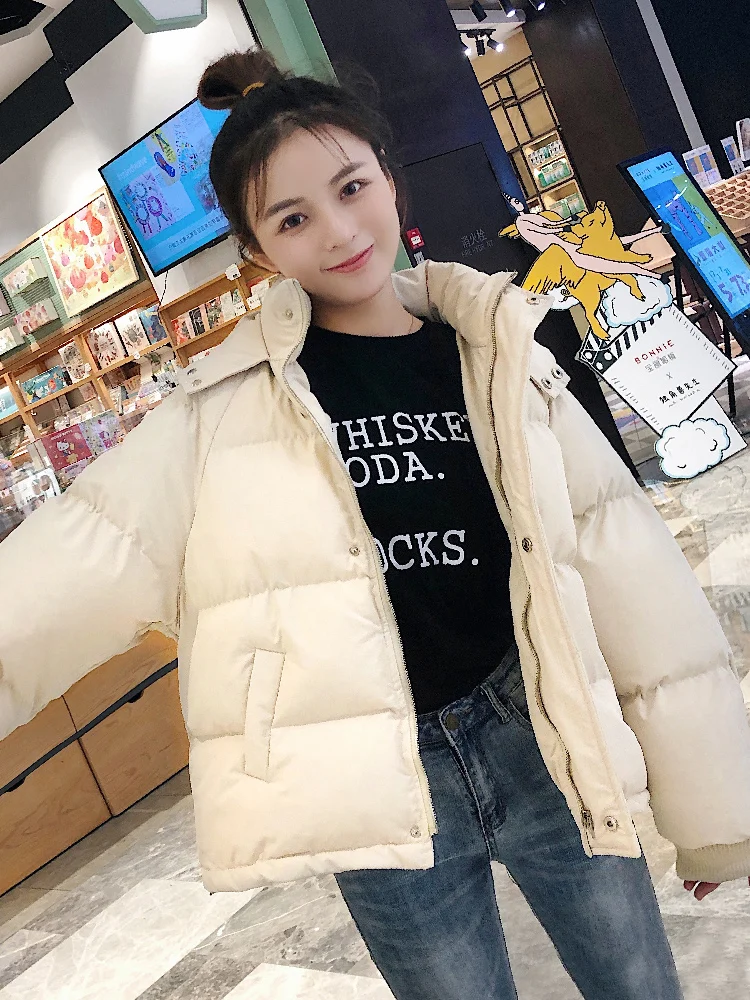 Зимняя женская куртка новинка 2019 теплое осеннее модное женское пальто Толстое