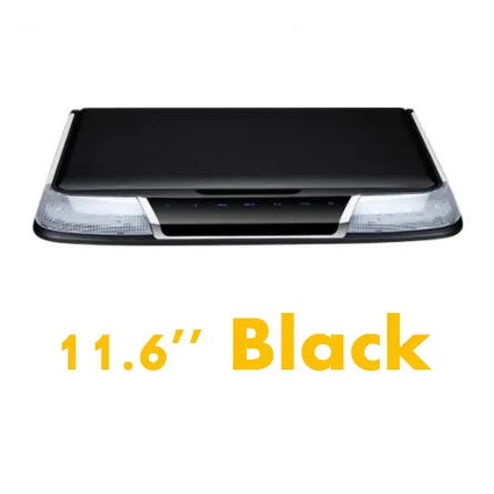11,6 ''/13,3'' 12V HD экран автомобиля TFT автобус откидной дисплей верхний экран Потолок на крыше Крепление монитор медиаплеер 1080P HDMI - Цвет: 11.6 MP5 Black