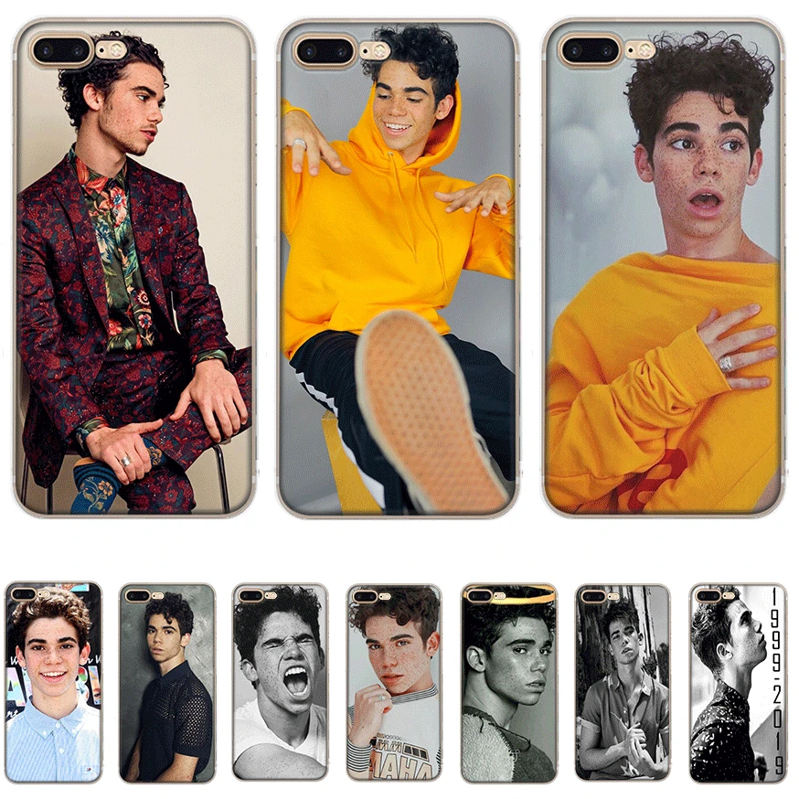 

Mobile Phone Case For Iphone X XS Max XR 6 6S 7 8 Plus 5 5S SE Hard Cover Descendants 3 Cameron Boyce Shell Protection