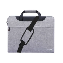 15,6 дюймов Мужская сумка для ноутбука Бизнес Портативный нейлоновый компьютерный портфель на молнии на плечо Простые Женские сумки на плечо для ноутбука