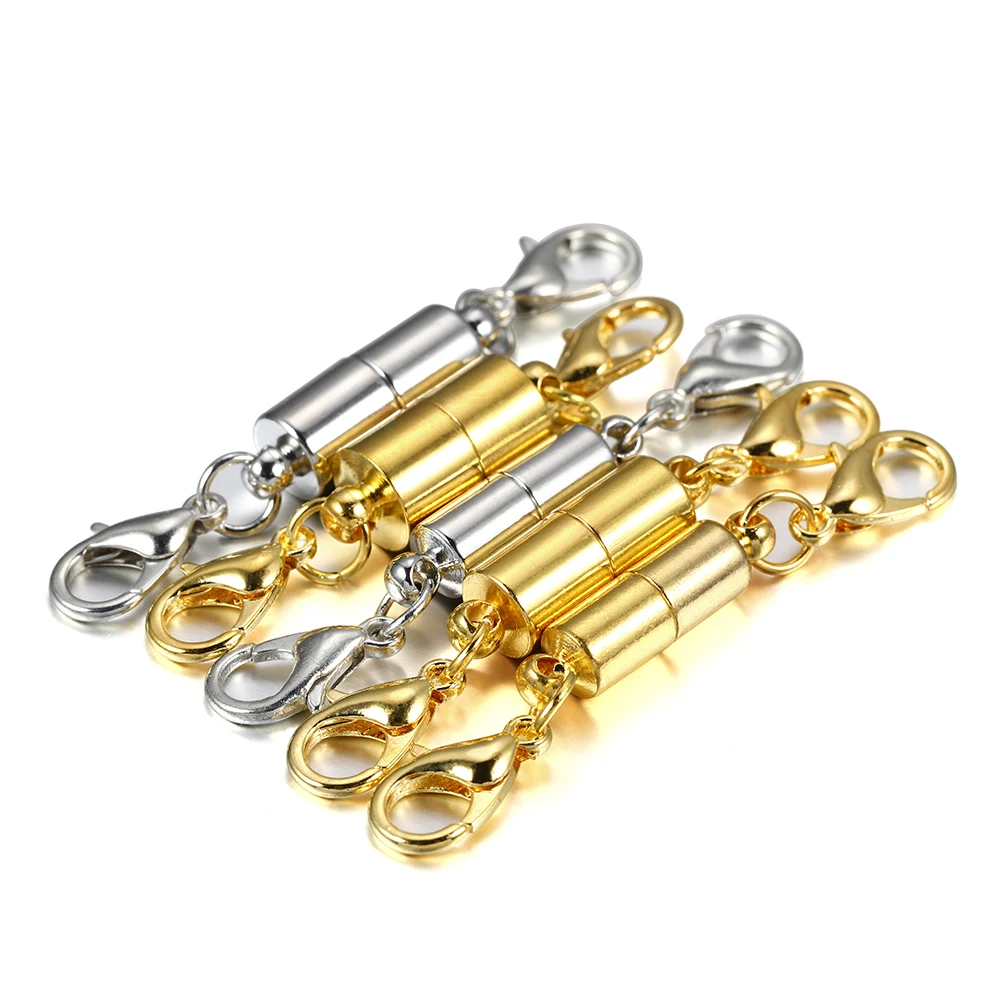 Multi Strand Clasps Lobster Clasp Necklace Magnetic Tube Lock Jewelry  Connectors - AliExpress