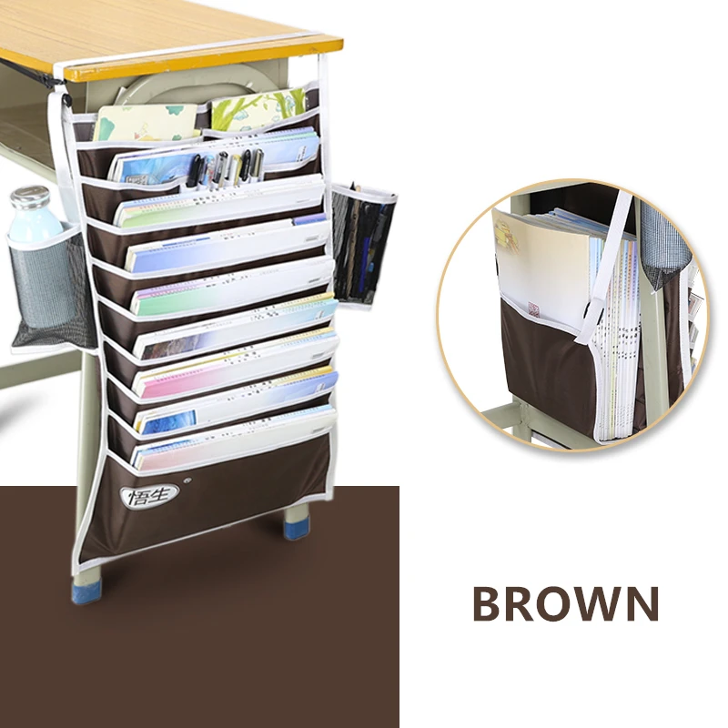 Multifunctional Desk Book Organizer Hanging Bag ShopHomy