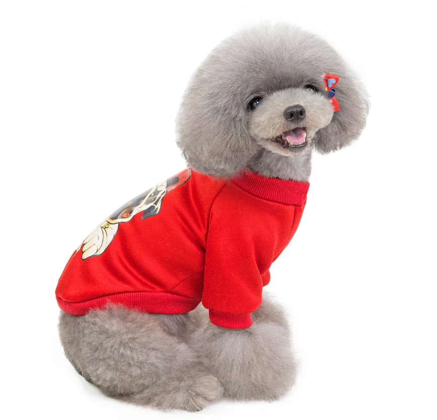 Pet мягкая теплая зимняя одежда для сна, одежда для собак, спортивный свитер для маленькие собачки Чихуахуа для Мопсов, французских бульдогов Костюмы щенок курта для собак