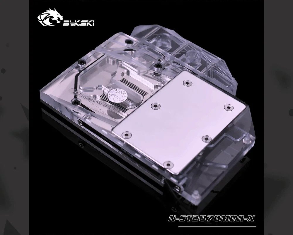 Bykski N-ST2070MINI-X, Full Cover Graphics Card Water Cooling Block, For Zotac GeForce RTX2070-8GD6 MINI OC