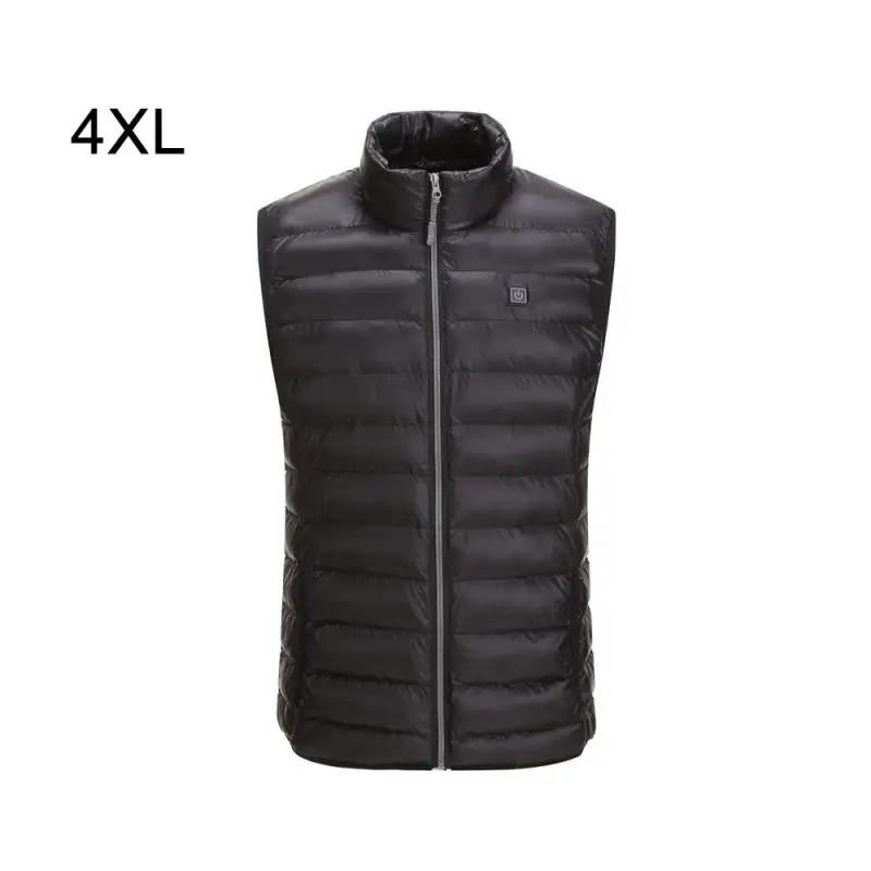 4XL Для мужчин и женщин, для улицы, USB, инфракрасное Отопление, жилет, куртка, USB, инфракрасное Отопление, одежда, зимний жилет, рыбалка, туризм, для зимы - Комплект: 4XL